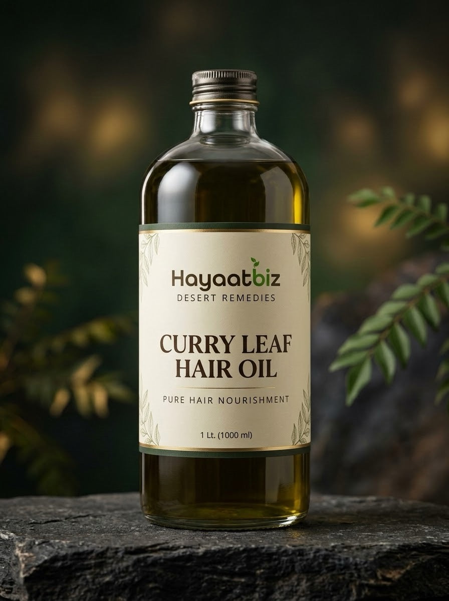 Curry Leaf Hair Oil (1 Ltr)